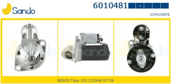 Стартер SANDO 6010481.1