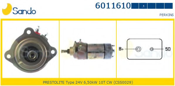 Стартер HC-Cargo 111798