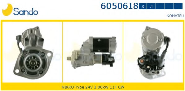 Стартер SANDO 6050618.1