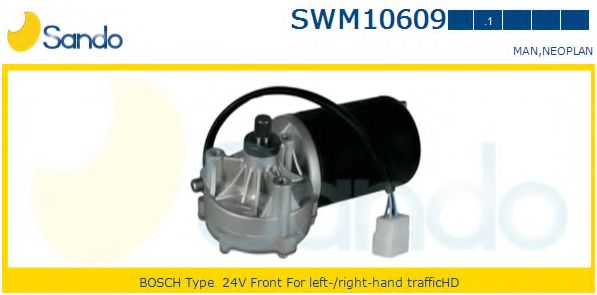 Двигатель стеклоочистителя SANDO SWM10609.1