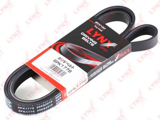 Поликлиновой ремень LYNXauto 6PK1778