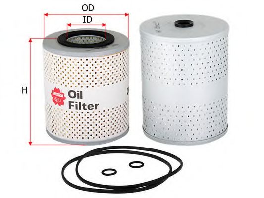 Масляный фильтр SAKURA  Automotive O-1012