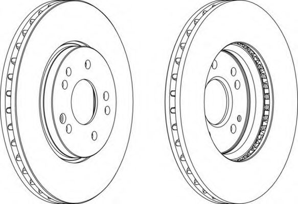 Тормозной диск Brake ENGINEERING 955361