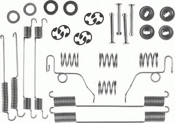 Комплектующие, тормозная колодка FERODO FBA40