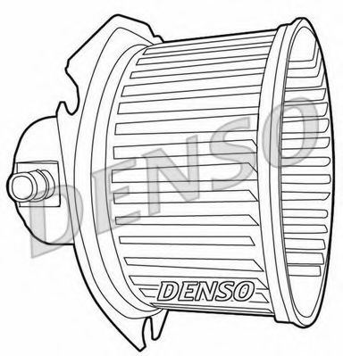 Вентилятор салона DENSO DEA43002