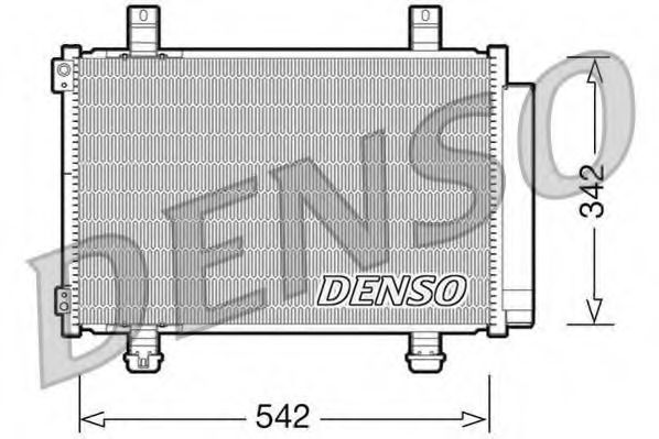 Конденсатор, кондиционер DENSO DCN47005