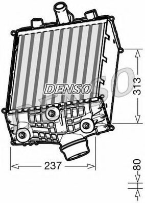 Интеркулер DENSO DIT28002