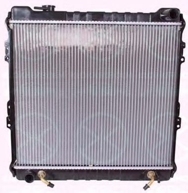 Радиатор, охлаждение двигателя KLOKKERHOLM 8124302164