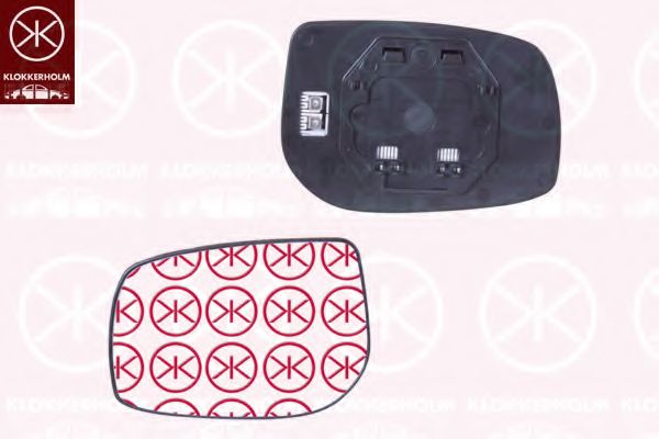 Зеркальное стекло, наружное зеркало KLOKKERHOLM 81551062