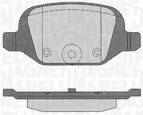 Комплект тормозных колодок, дисковый тормоз RAICAM 06090