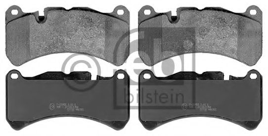 Комплект тормозных колодок, дисковый тормоз FEBI BILSTEIN 116138