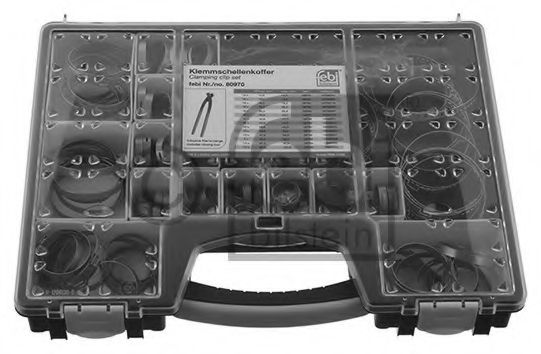 Набор, зажимная скоба FEBI BILSTEIN 80970