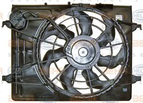 Вентилятор, охлаждение двигателя BEHR HELLA SERVICE 8EW 351 043-361