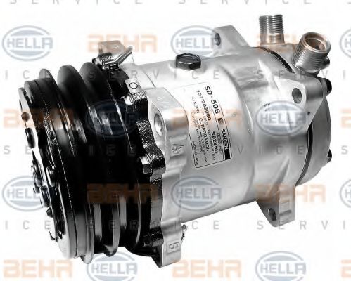 Компрессор, кондиционер BEHR HELLA SERVICE 8FK 351 117-011
