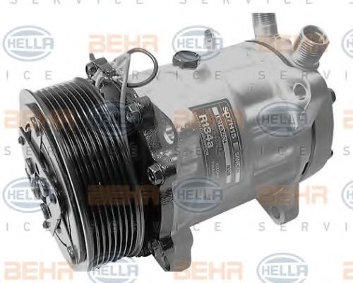 Компрессор, кондиционер BEHR HELLA SERVICE 8FK 351 126-001