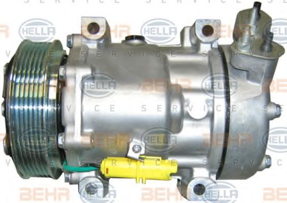 Компрессор, кондиционер BEHR HELLA SERVICE 8FK 351 128-551