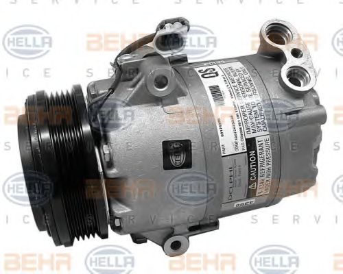 Компрессор, кондиционер BEHR HELLA SERVICE 8FK 351 134-091