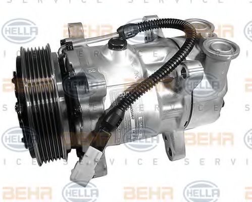 Компрессор, кондиционер BEHR HELLA SERVICE 8FK 351 134-161