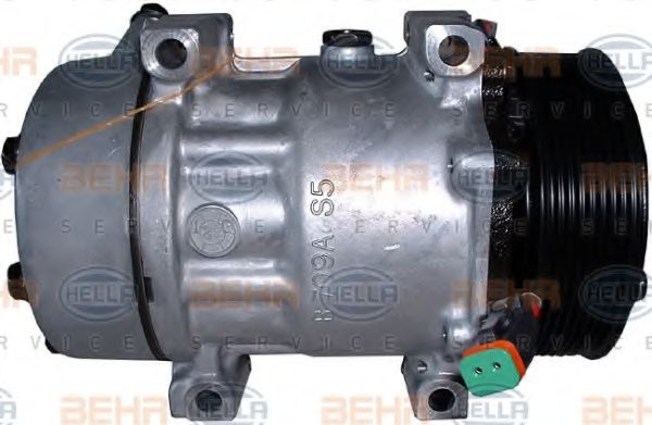 Компрессор, кондиционер BEHR HELLA SERVICE 8FK351134321
