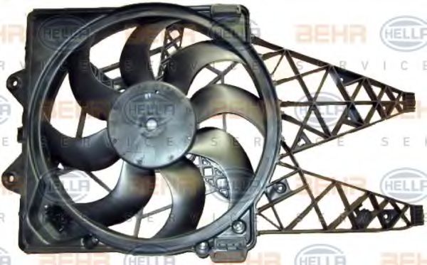 Вентилятор, охлаждение двигателя BEHR HELLA SERVICE 8EW351149161