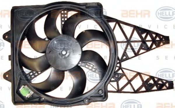 Вентилятор, охлаждение двигателя BEHR HELLA SERVICE 8EW351149231