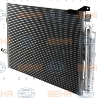 Конденсатор, кондиционер BEHR HELLA SERVICE 8FC351319241