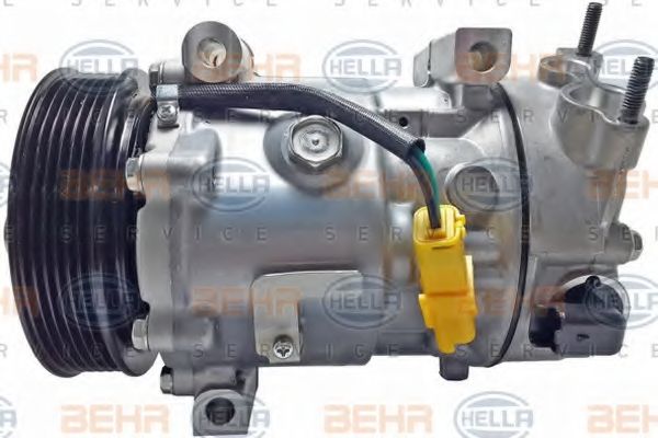 Компрессор, кондиционер BEHR HELLA SERVICE 8FK 351 334-671