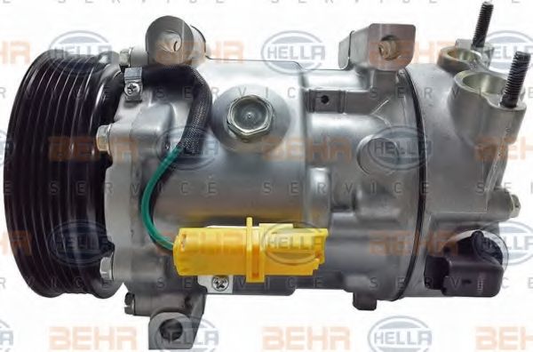 Компрессор, кондиционер BEHR HELLA SERVICE 8FK 351 334-881