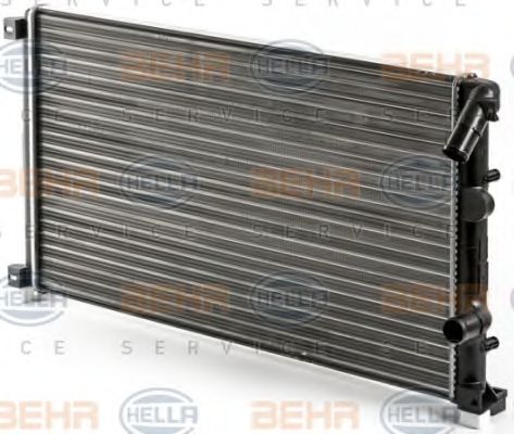 Радиатор, охлаждение двигателя BEHR HELLA SERVICE 8MK376700311