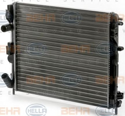 Радиатор, охлаждение двигателя BEHR HELLA SERVICE 8MK376700584