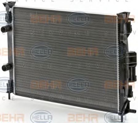 Радиатор, охлаждение двигателя BEHR HELLA SERVICE 8MK376700684