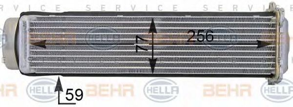 Интеркулер BEHR HELLA SERVICE 8ML 376 701-291