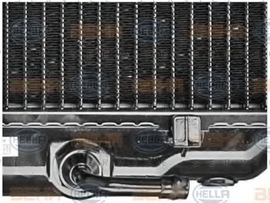 Радиатор, охлаждение двигателя BEHR HELLA SERVICE 8MK376708341