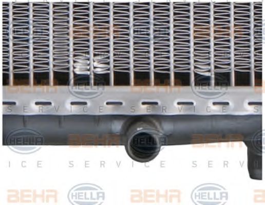 Радиатор, охлаждение двигателя BEHR HELLA SERVICE 8MK376711284