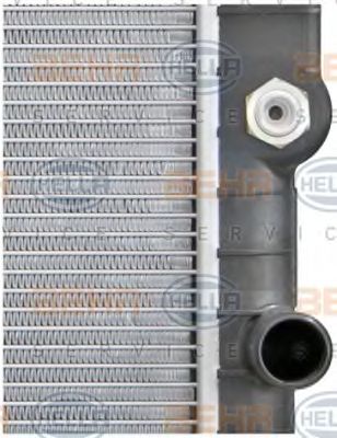 Радиатор, охлаждение двигателя BEHR HELLA SERVICE 8MK376718571