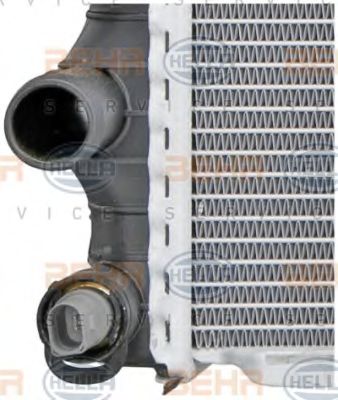 Радиатор, охлаждение двигателя BEHR HELLA SERVICE C1868
