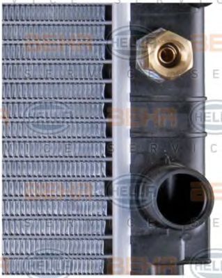 Радиатор, охлаждение двигателя BEHR HELLA SERVICE 8MK376720791