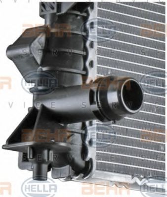 Радиатор, охлаждение двигателя BEHR HELLA SERVICE 8MK376745581
