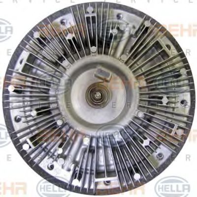 Сцепление, вентилятор радиатора BEHR HELLA SERVICE 8MV 376 757-631