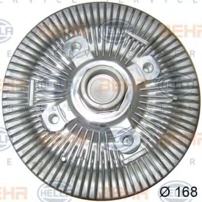 Сцепление, вентилятор радиатора BEHR HELLA SERVICE 8MV376757641