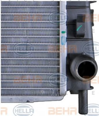 Радиатор, охлаждение двигателя BEHR HELLA SERVICE 8MK376764141