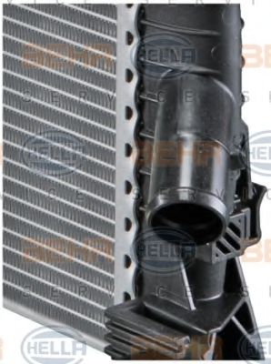 Радиатор, охлаждение двигателя BEHR HELLA SERVICE 8MK376764411