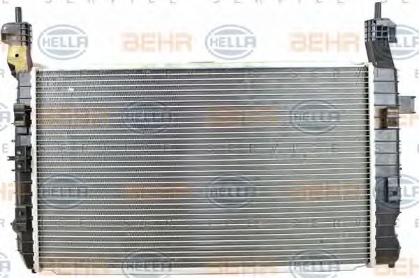 Радиатор, охлаждение двигателя BEHR HELLA SERVICE 8MK376771221