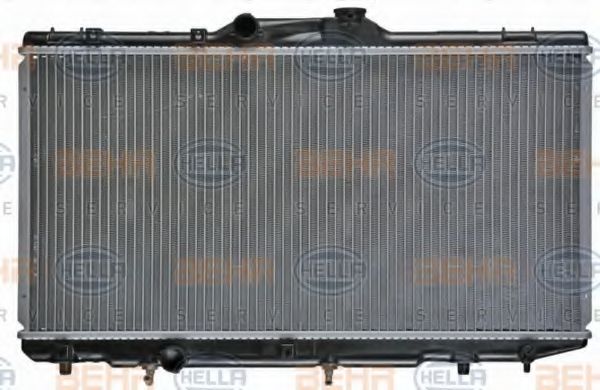 Радиатор, охлаждение двигателя BEHR HELLA SERVICE 8MK 376 773-131