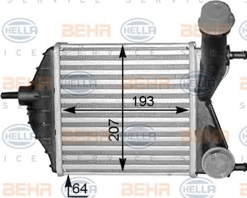 Интеркулер BEHR HELLA SERVICE 8ML 376 783-551