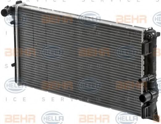 Радиатор, охлаждение двигателя BEHR HELLA SERVICE 8MK376900264