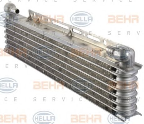 масляный радиатор, двигательное масло BEHR HELLA SERVICE 8MO376901111
