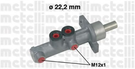 Главный тормозной цилиндр METELLI 05-0597