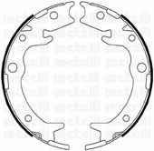 Комплект тормозных колодок, стояночная тормозная система METELLI 53-0159