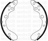 Комплект тормозных колодок METELLI 53-0214